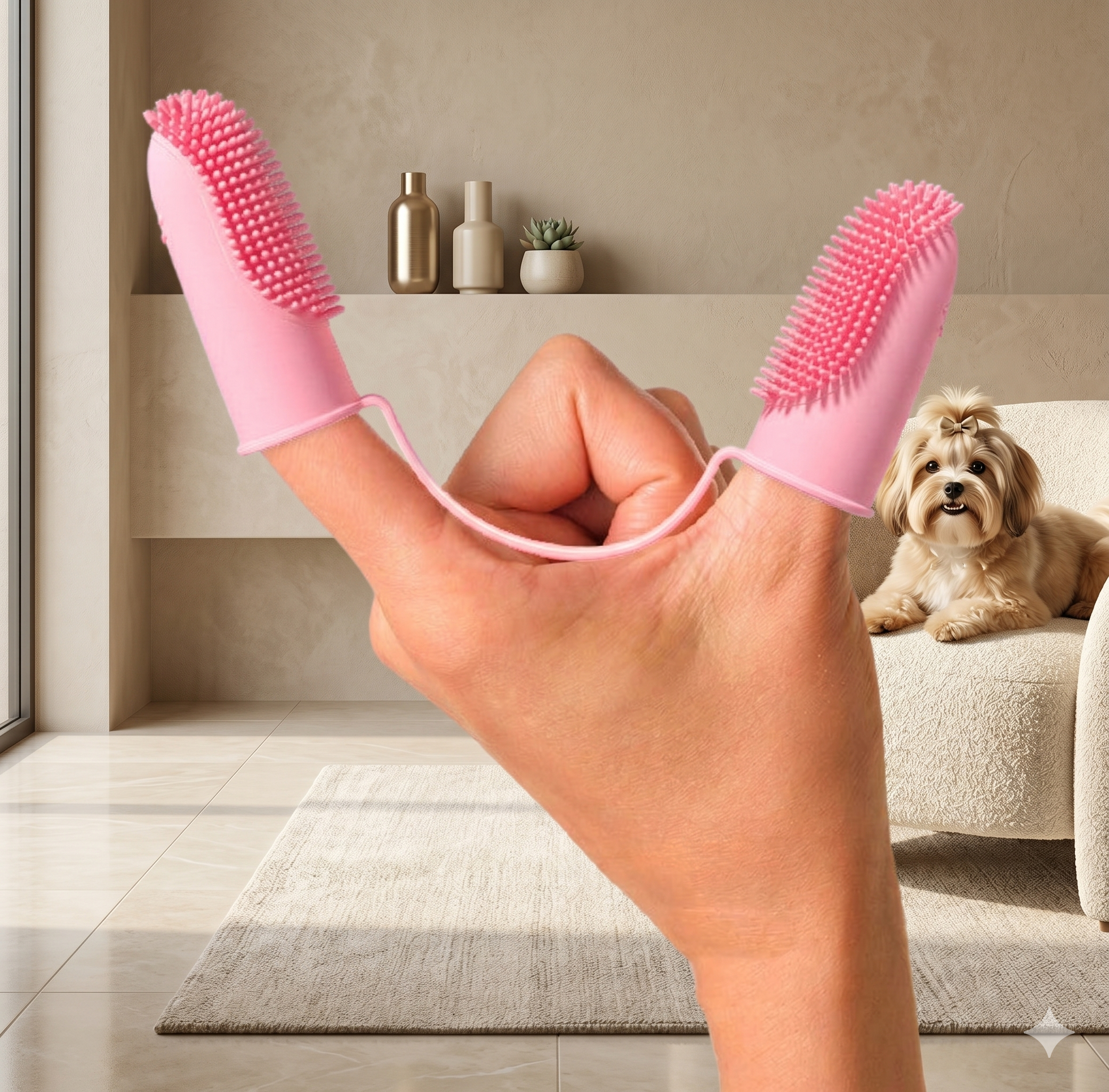 Pet Tooth Cleaning Finger Set